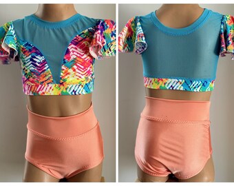 Dance Base Costume/ Dance Convention Outfit/Dance Audition Costume/Dance Top