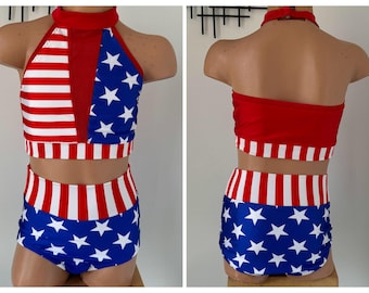 Base de costume de danse patriotique - Tenue d'audition de danse