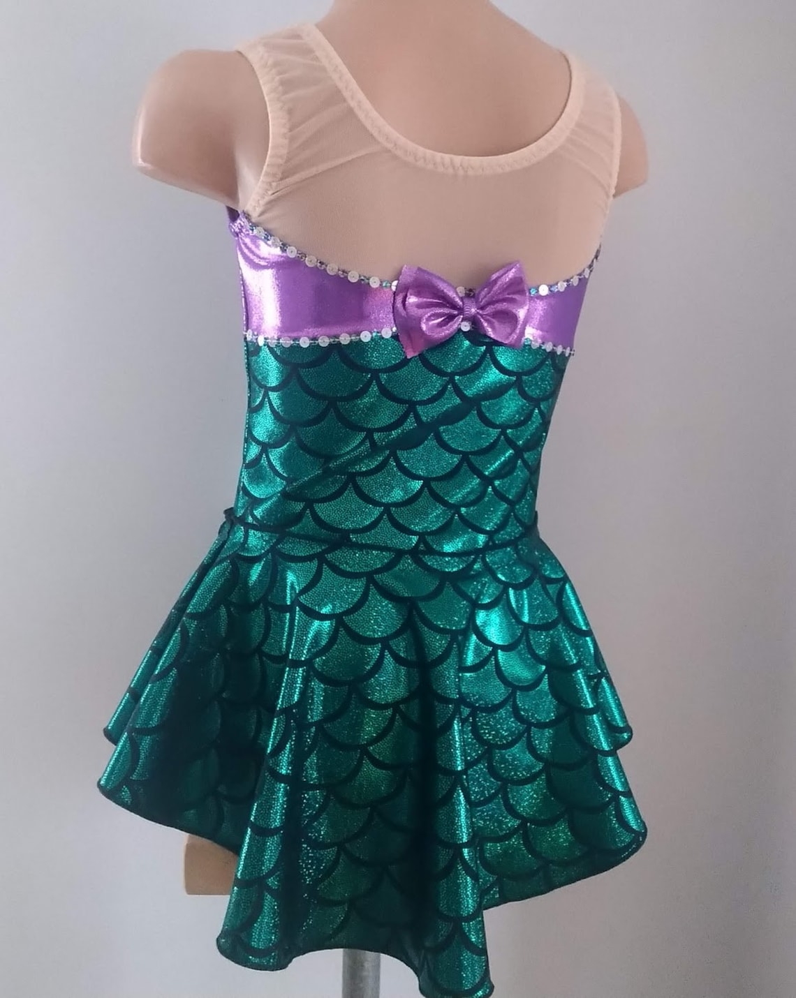 Little Mermaid Inspired Costume. Ariel Dance Costume. Mermaid Etsy