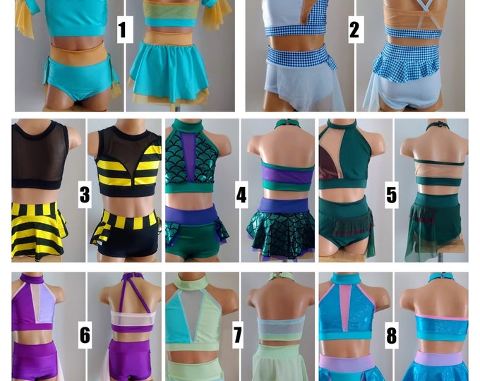 Flying Monkeys Inspired Dance Costume Wizard of Oz Flying Monkeys