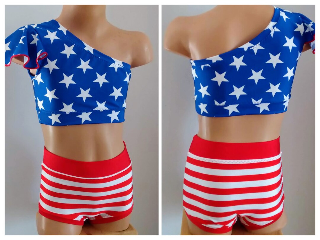 Patriotic Dance Costume Patriotic Dance Convention Outfit Dance