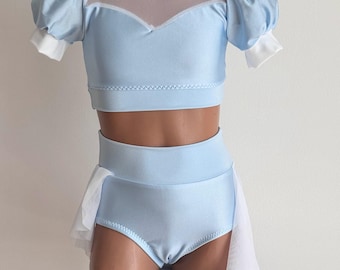 Base de costume de danse lyrique - tenue de princesse lyrique - ensemble de danse lyrique Cendrillon