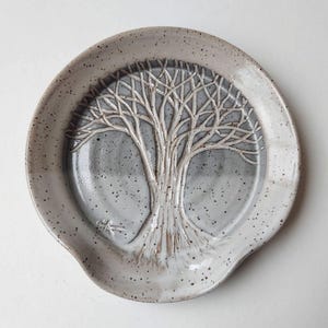 Pottery spoon rests, various colors available