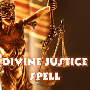 Powerful Divine Justice Spell: Swift Action for Righteous Balance