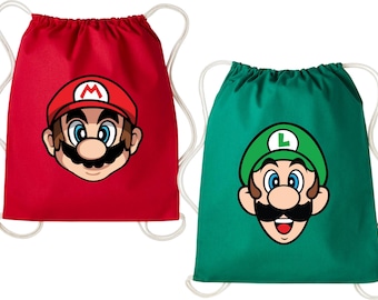 Torba Super Mario, torba na siłownię, torba szkolna dla dzieci