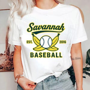 Savannah Baseball T-Shirt: Retro Comfort Colors Game Day Tee