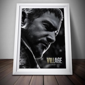 Resident Evil Village Poster | Video Game Poster | Premium Quality Print | Gaming Artwork | Wall Decor Poster | Free USA Shipping