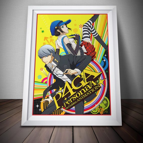 ペルソナ4 Persona 4 the ANIMATION ポスター 2個セット Persona 4 Poster | Video Game Poster | Premium Quality Print
