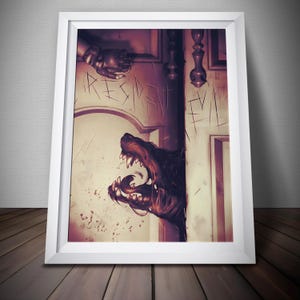 Resident Evil Poster | Video Game Poster | Premium Quality Print | Gaming Artwork | Wall Decor Poster | Free USA Shipping | Gamer Gifts
