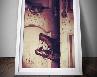 Resident Evil Poster | Video Game Poster | Premium Quality Print | Gaming Artwork | Wall Decor Poster | Free USA Shipping | Gamer Gifts