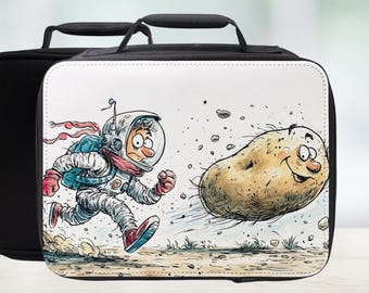 Space Potato Lunch Bag - Cartoon Art Lunchbox