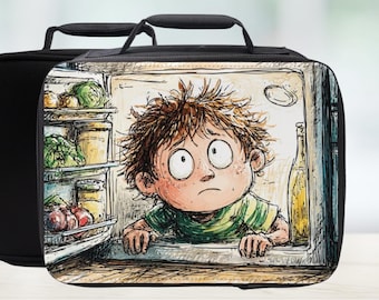Always In The Fridge Insulated Lunch Bag - Art Lunchbox