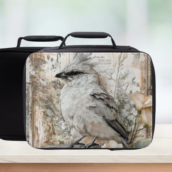 Songbird Insulated Lunch Bag – Botanical Reverie, Eco-Friendly Food Carrier