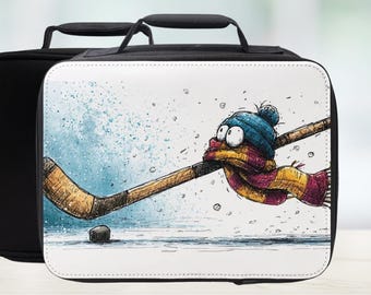 Cold As A Hocky Stick Lunch Bag - Cartoon Art Lunchbox for Adults or Kids