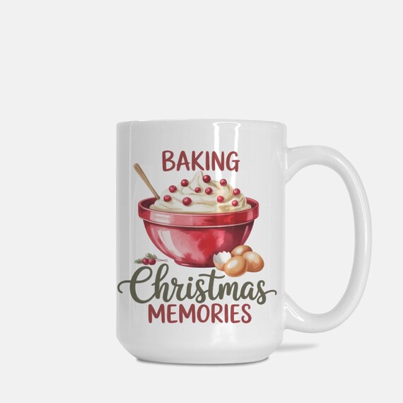 Baking Christmas Memories Mug Deluxe 15oz.