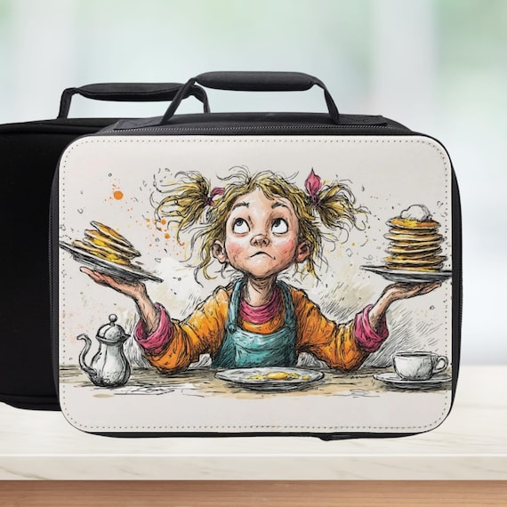 Breakfast At Brandy's Insulated Lunch Bag - Cartoon Art Lunchbox