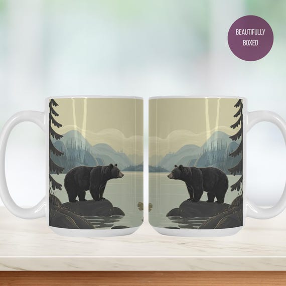 Mountain Bear Mug Deluxe 15oz.