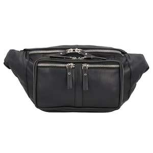 Concealed Carry Jessie Unisex Lambskin Belt Bag by DS Conceal with Universal Holster