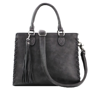 Bolso bandolera Ann de Lady Conceal para porte oculto - Cremalleras ambidiestras con cierre YKK - Funda universal