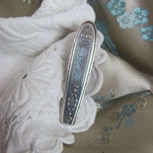 Vintage Silver Mono J Lapel Pin Scarf Pin Brooch Silverware Spoon Handle - Many to choose from in my shop!!!