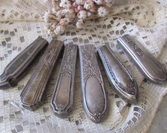 Silverware Flower Bud Vase Magnet or Lapel Pin Brooch or Pendant / Made from Hollow Handle Knives // YOUR CHOICE Many to choose from!!