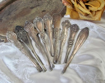 Beautiful Silverware Silver Hair Bun Stick Pick Pin // Great gift idea // Fancy Ornate Patterns // *Your Choice!  Many to choose from!!!