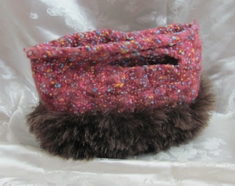 Madcaps Paris New York Vintage Real Natural Fox Fur Hat  display picture 1