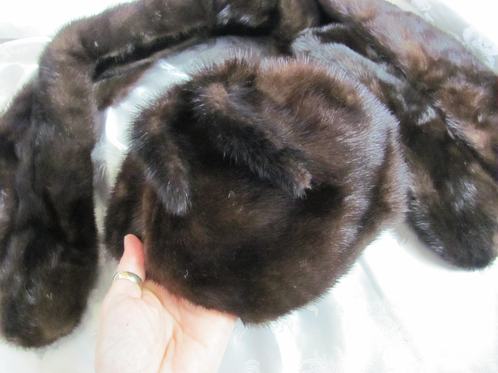 Miss Alice for Lord & Taylor // Vintage Soft Chocolate Mink 