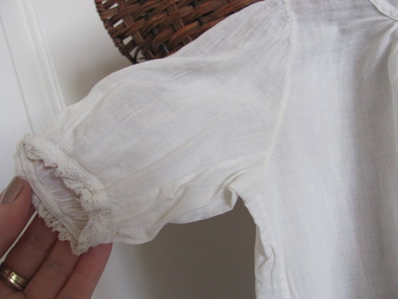 Antique Victorian White  Baby Christening Gown Dr… - image 4