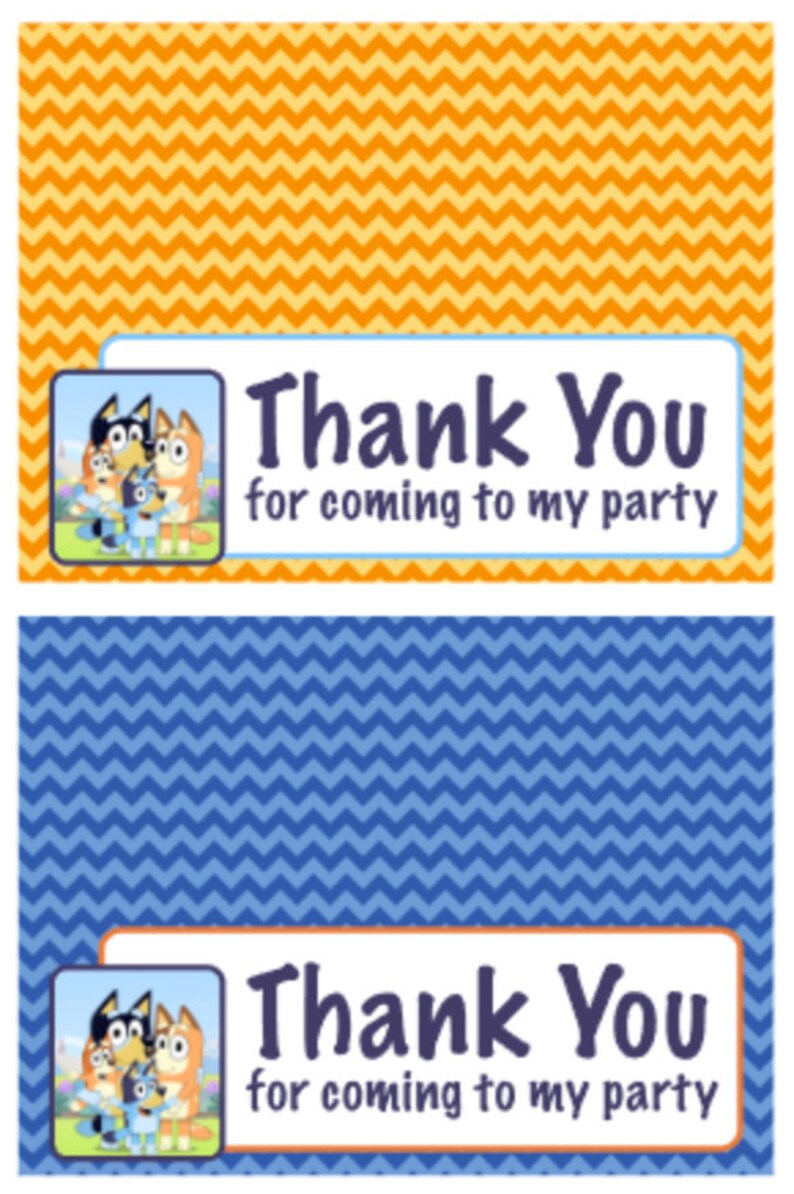 INSTANT DOWNLOAD Bluey Printable Cupcake Topper Favor Topper Etsy Belgi 