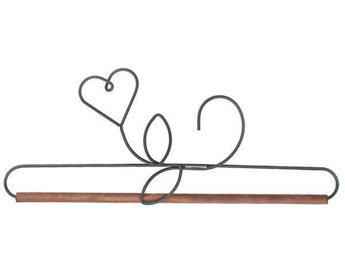 12 heart Flower Wire W/dowel Display Hanger Etsy
