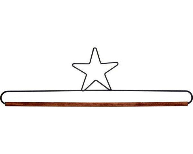 12 single Star Wire W/dowel Display Hanger Etsy