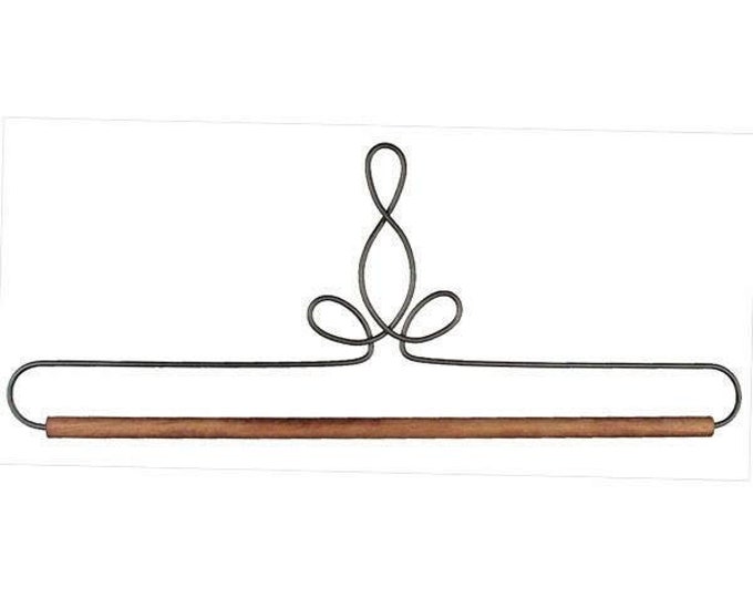 12 heirloom Wire W/dowel Display Hanger for Mini Quilt/wall Hanging or