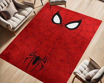 Spider-Man Rug: Non-Slip Movie Comic Rug for Young Room