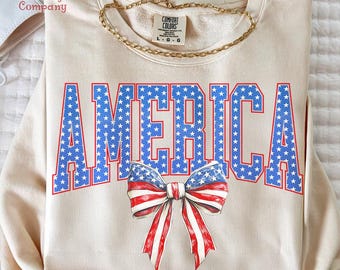 Lazo retro americano Png, Día de la inauguración Png, Lazo del 4 de julio de Coquette USA Png, Lazo americano Png, Camiseta del 4 de julio, Diseño de sublimación de lazo americano