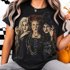 PNG vintage d'Halloween, PNG Hocus Pocus, PNG Saison des frissons, Design de t-shirt rétro d'Halloween, PNG inspiré des films d'horreur, Téléchargement numérique image 3