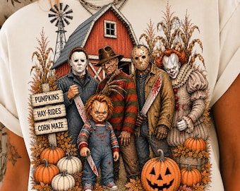 Retro Halloween Png, Halloween Characters Png, Halloween Horror Png, Halloween PNG, Horror Movie PNG, Scary Movie PNG, Digital File
