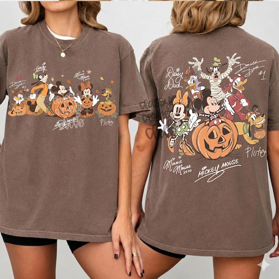 Retro Halloween PNG, Halloween Mickey and Friends Shirt PNG, Family Vacation PNG, Spooky Season Png, Retro Halloween Shirt Png, Digital File