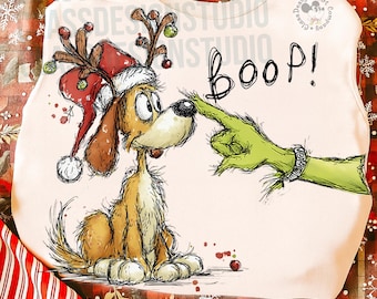 Christmas Boop PNG, Christmas Characters png, Retro Christmas png, Christmas Movie png, Vintage Christmas, Sublimation design