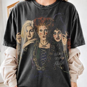PNG vintage d'Halloween, PNG Hocus Pocus, PNG Saison des frissons, Design de t-shirt rétro d'Halloween, PNG inspiré des films d'horreur, Téléchargement numérique image 5