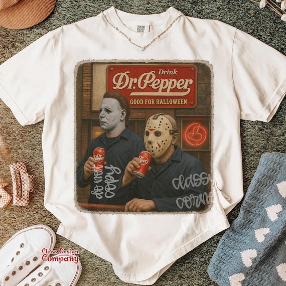 Retro Horror Movie PNG, Halloween Horror Characters PNG, Vintage Horror Shirt Design, 2026 Halloween Shirt Sublimation PNG Download