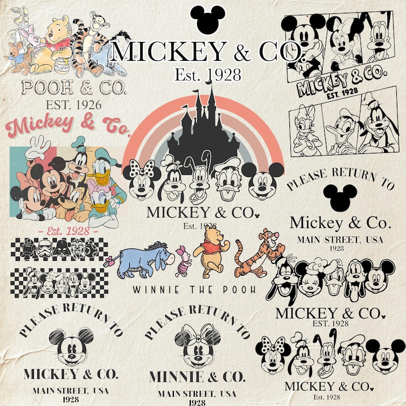 Mega Mickeyy & Friends SVG Bundle, Family Vacation png, Family Trip SVG, Vacay Mode Png, Magic Kingdom SVG, Mickeyy Png, Digital Download