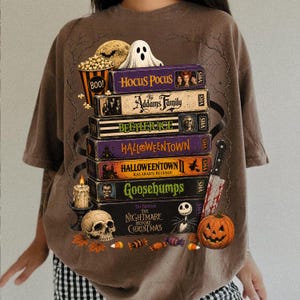 Vintage 90s Halloween PNG, Retro Halloween VHS Nostalgia, Spooky Season Graphic, Halloween Movies VHS Shirt Design, Sublimation Download image 7