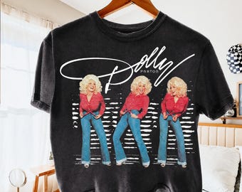 Vintage DollyParton PNG, Vintage Country Music PNG, Western Cowgirl Shirt Design, Retro Singer Sublimation, Country Concert Digital Download