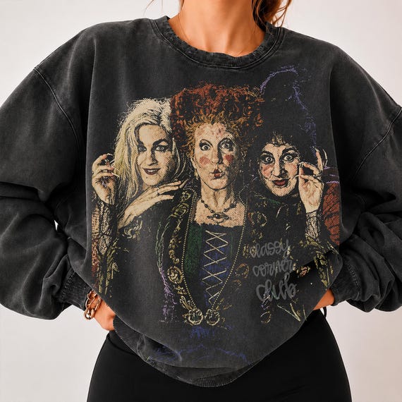 Vintage Halloween PNG, Hocus Pocus Png, Spooky Season PNG, Retro Halloween Shirt Design, Horror Movie Inspired PNG, Digital Download