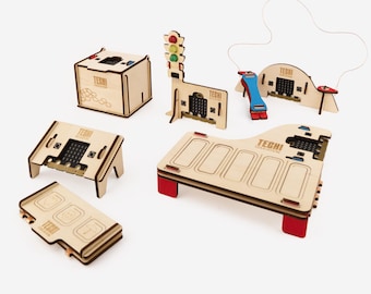 STEM micro:bit Programming Kit | Coding City Blackout | Advanced Electronics & Coding Challenges for Kids