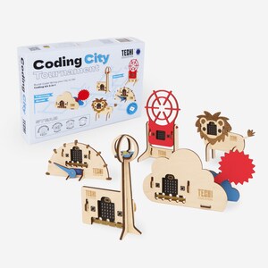STEM micro:bit Programming Kit | Coding City Tournament | Learn Electronics & Programming | 15 Coding Challenges for Kids image 2