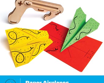 STEM Wooden Kit Mini Flight Fling | Educational DIY Toy for Kids | Build, Launch & Learn!