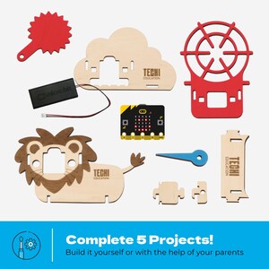 STEM micro:bit Programming Kit | Coding City Tournament | Learn Electronics & Programming | 15 Coding Challenges for Kids image 3