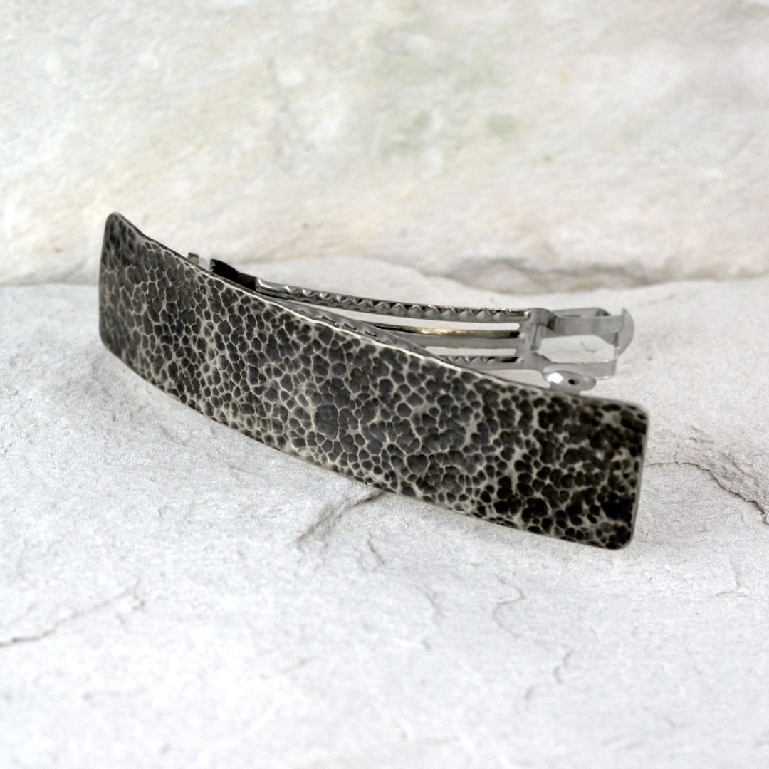 Qianly Metall Haarspangen 10er Set - Silberne Haarklammern 9cm Für Styling